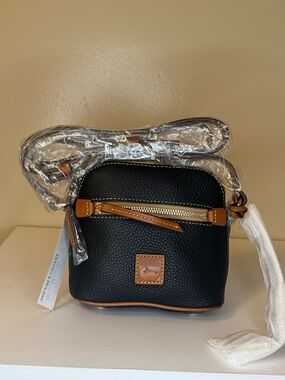 Dooney & Bourke Pebble Grain Leather Domed Crossbody Bag